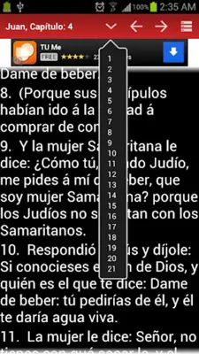 Biblia Reina Valera (Spanish) android App screenshot 2