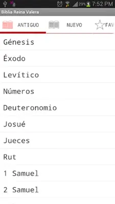 Biblia Reina Valera (Spanish) android App screenshot 4